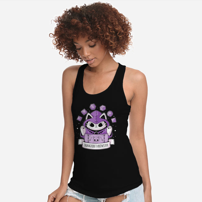 The Dungeon Meowster-Womens-Racerback-Tank-xMorfina