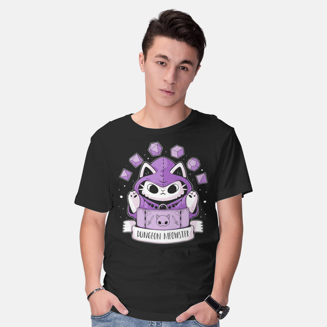 The Dungeon Meowster-Mens-Basic-Tee-xMorfina