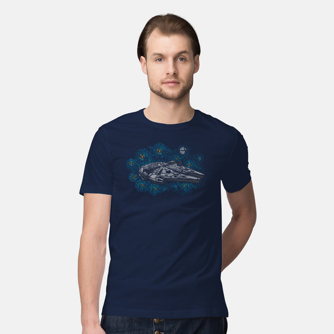 Rebel Starry Night-Mens-Premium-Tee-sebasebi