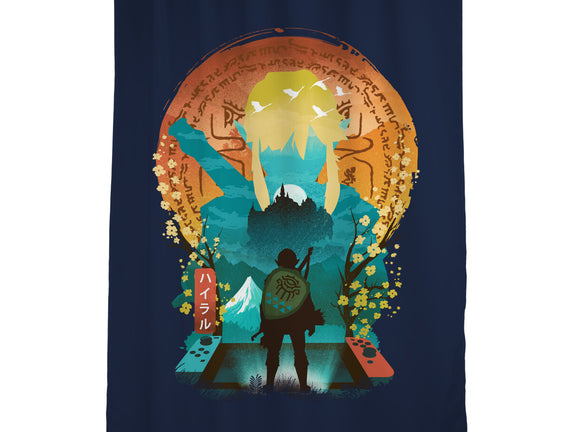 Ukiyo E Hero Landscape