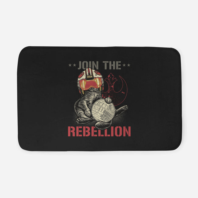 Join The Cat Rebellion-None-Memory Foam-Bath Mat-gorillafamstudio