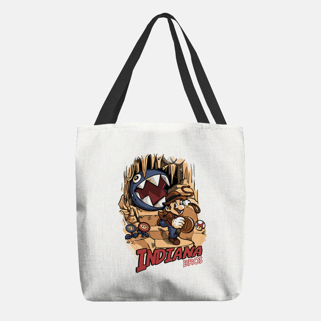 Indiana Bros-None-Basic Tote-Bag-Planet of Tees