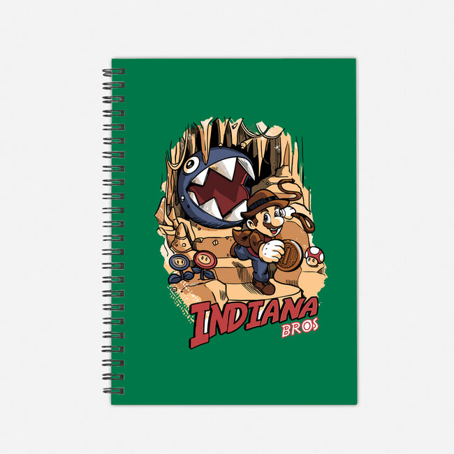 Indiana Bros-None-Dot Grid-Notebook-Planet of Tees