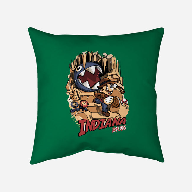 Indiana Bros-None-Removable Cover-Throw Pillow-Planet of Tees