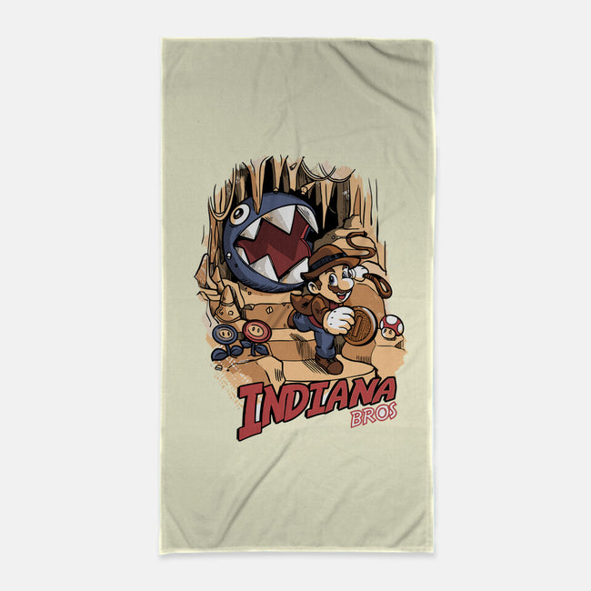 Indiana Bros-None-Beach-Towel-Planet of Tees