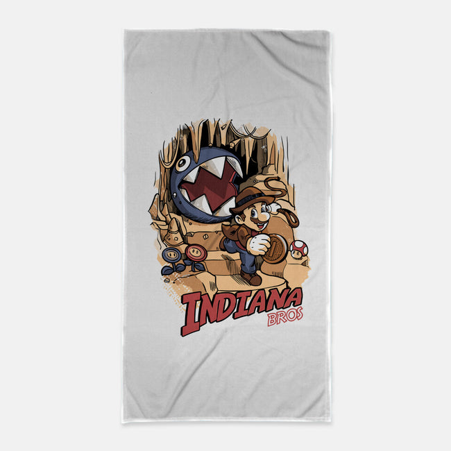 Indiana Bros-None-Beach-Towel-Planet of Tees