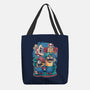 The Super Minion Bros-None-Basic Tote-Bag-Planet of Tees