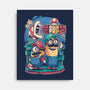 The Super Minion Bros-None-Stretched-Canvas-Planet of Tees
