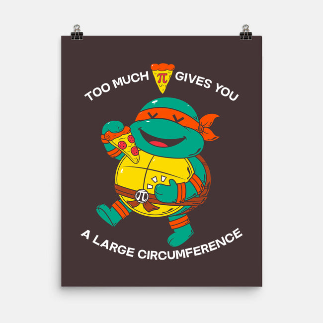 Too Much Pizza Pie-None-Matte-Poster-krisren28