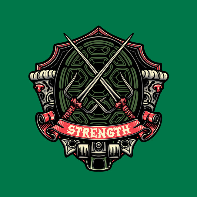 Red Ninja Strength-None-Stretched-Canvas-gorillafamstudio