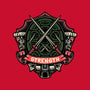 Red Ninja Strength-Youth-Pullover-Sweatshirt-gorillafamstudio