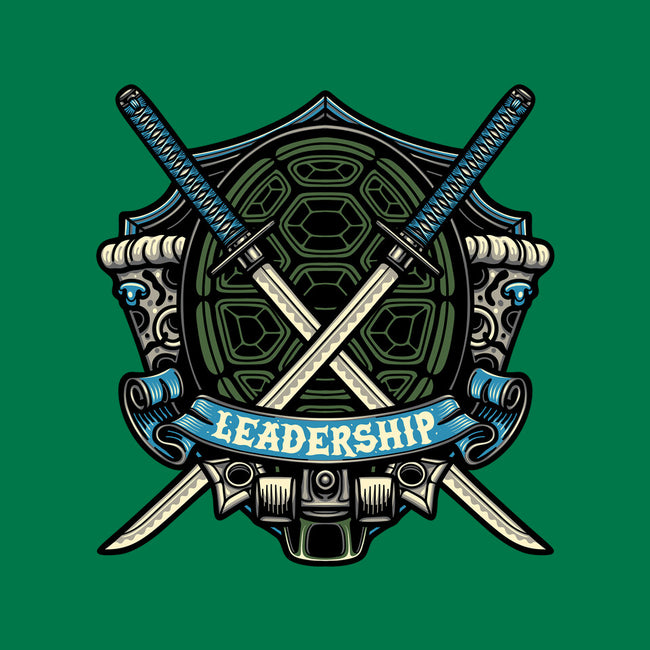 Blue Ninja Leader-Womens-Basic-Tee-gorillafamstudio