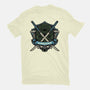 Blue Ninja Leader-Mens-Basic-Tee-gorillafamstudio