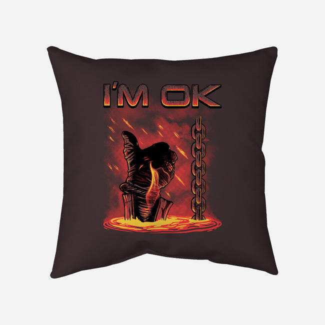 Trust Me I Am Ok-None-Removable Cover w Insert-Throw Pillow-Tronyx79