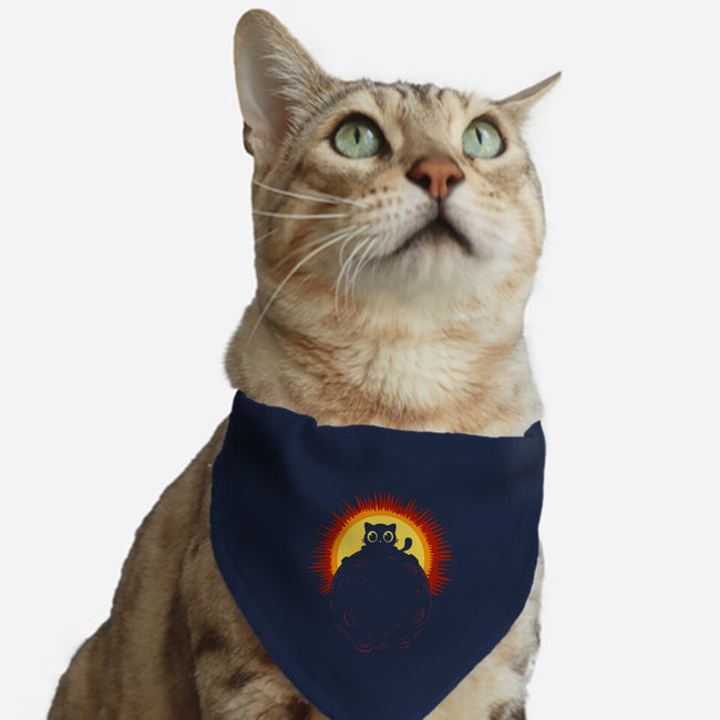 Kitty Eclipse-Cat-Adjustable-Pet Collar-erion_designs