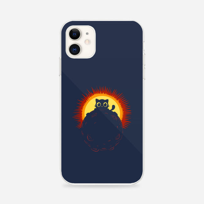 Kitty Eclipse-iPhone-Snap-Phone Case-erion_designs