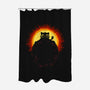 Kitty Eclipse-None-Polyester-Shower Curtain-erion_designs
