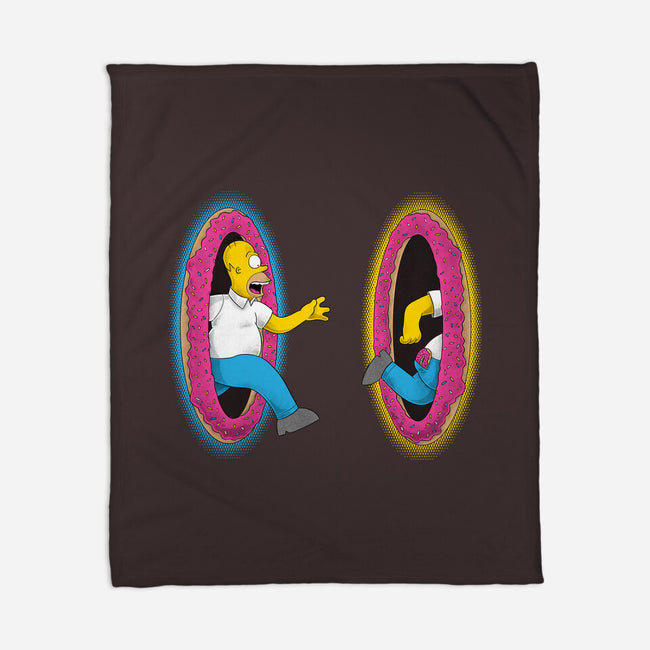 Portal Donuts-None-Fleece-Blanket-Umberto Vicente