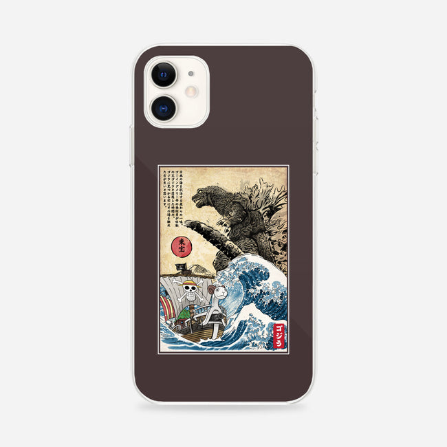 Straw Hat Pirates Meet Godzilla-iPhone-Snap-Phone Case-DrMonekers