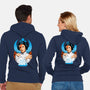 Lady Stardust-Unisex-Zip-Up-Sweatshirt-CappO