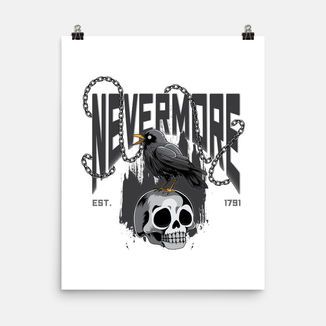 Cute Nevermore-None-Matte-Poster-Kladenko