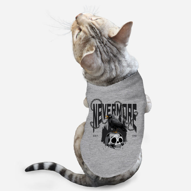 Cute Nevermore-Cat-Basic-Pet Tank-Kladenko