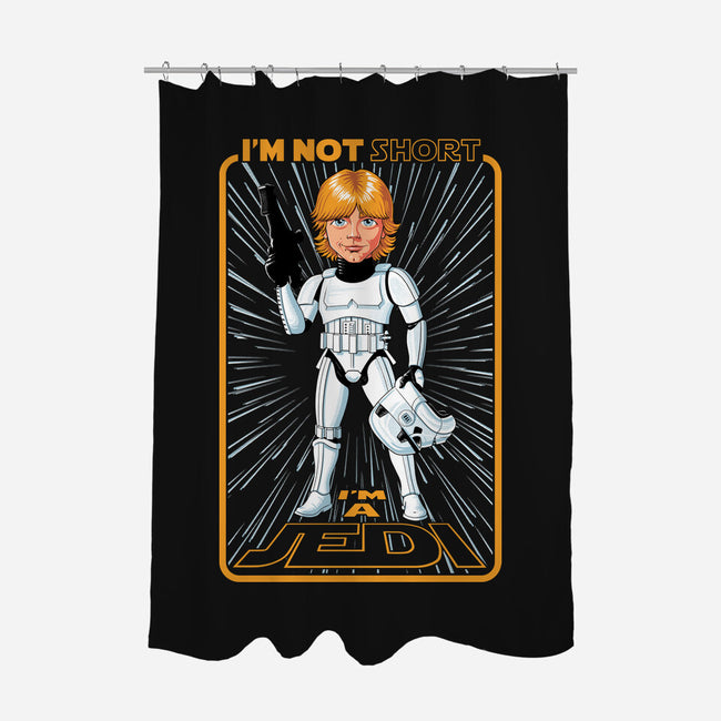 I'm Not Short-None-Polyester-Shower Curtain-Tronyx79