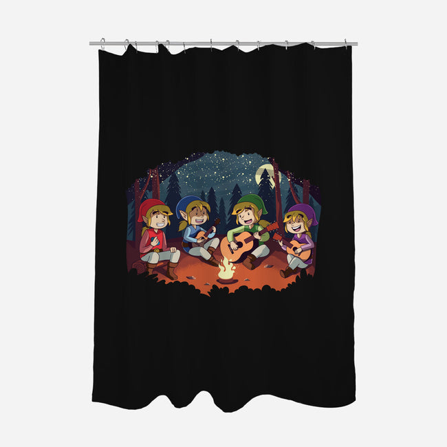 The Four Swords Band-None-Polyester-Shower Curtain-Kladenko