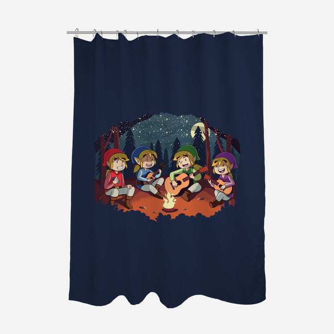 The Four Swords Band-None-Polyester-Shower Curtain-Kladenko