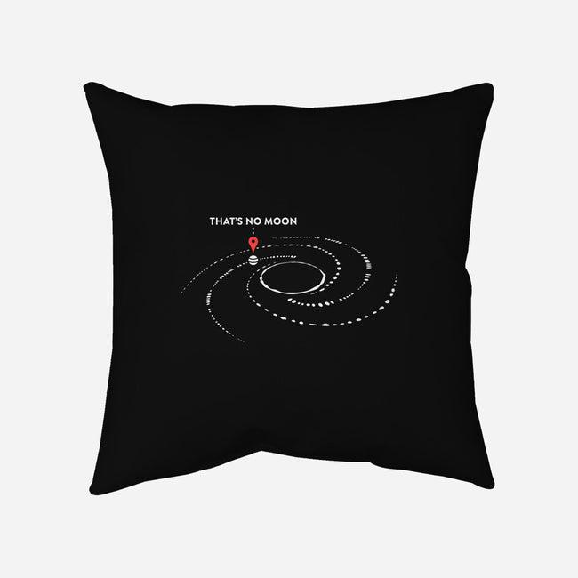 That's No Moon Galaxy-None-Removable Cover-Throw Pillow-rocketman_art