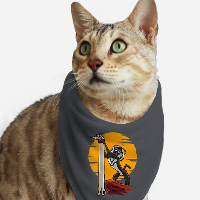 Elastic King-Cat-Bandana-Pet Collar-Raffiti