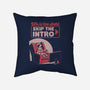 Streaming Astronaut-None-Removable Cover-Throw Pillow-Studio Mootant