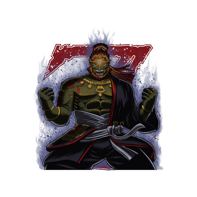 Demon King-None-Removable Cover-Throw Pillow-rmatix