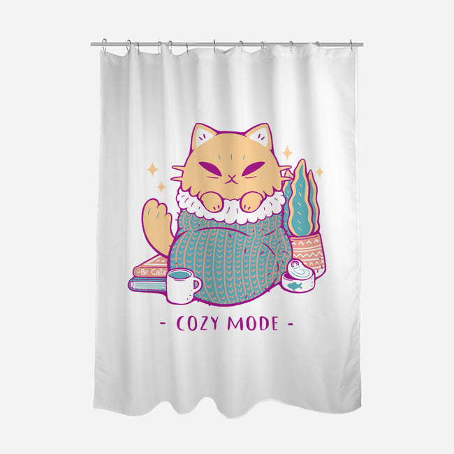 Cozy Mode-None-Polyester-Shower Curtain-xMorfina