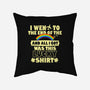 This Lucky Shirt-None-Non-Removable Cover w Insert-Throw Pillow-Boggs Nicolas
