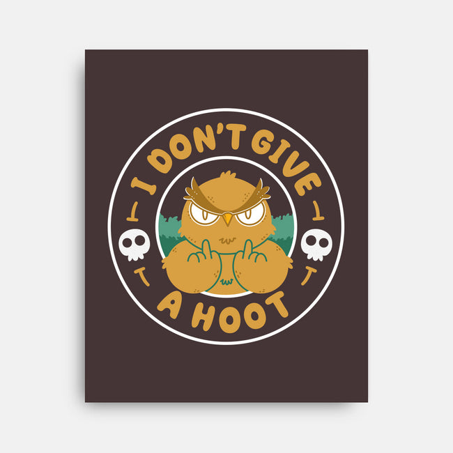 Don't Give A Hoot-None-Stretched-Canvas-Tri haryadi