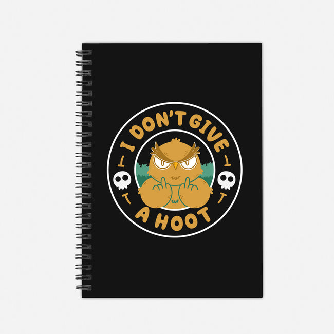 Don't Give A Hoot-None-Dot Grid-Notebook-Tri haryadi