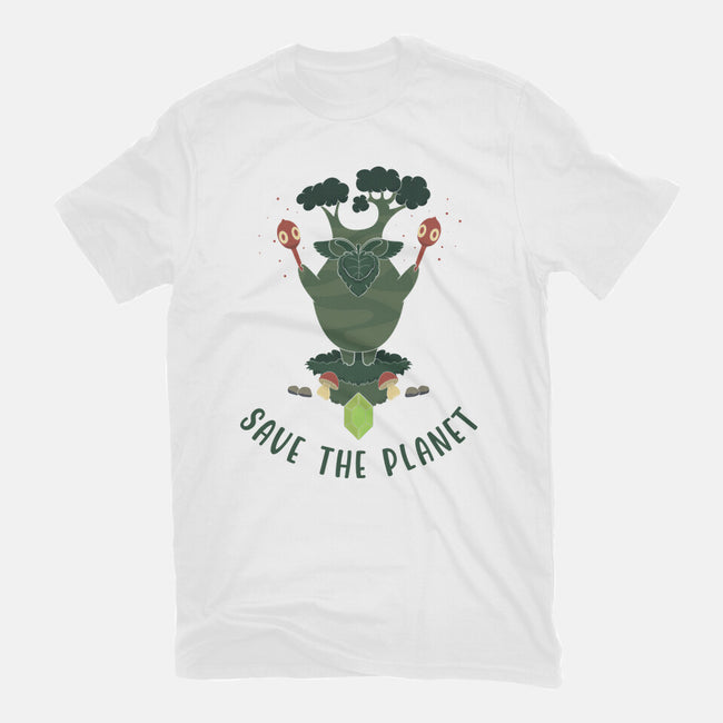 Save The Planet Kingdom-Mens-Basic-Tee-OnlyColorsDesigns