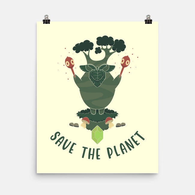 Save The Planet Kingdom-None-Matte-Poster-OnlyColorsDesigns