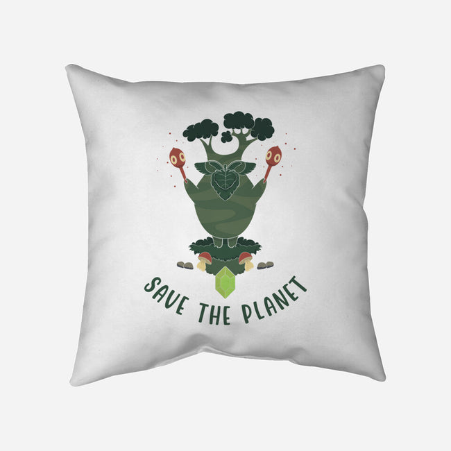 Save The Planet Kingdom-None-Removable Cover-Throw Pillow-OnlyColorsDesigns