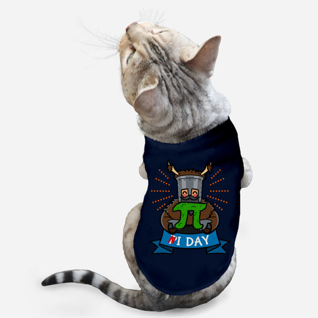 Shrubbery Pi Day-Cat-Basic-Pet Tank-Boggs Nicolas