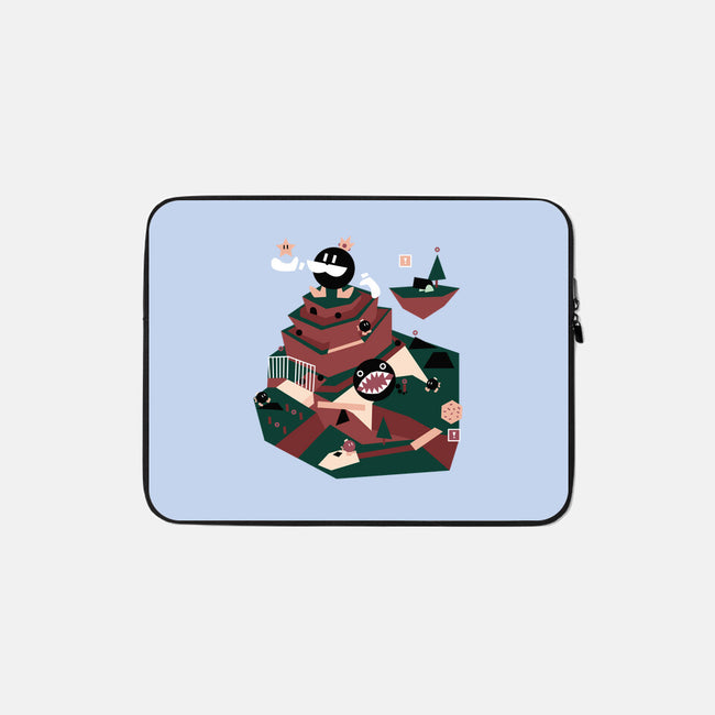 Big Bob-omb On The Summit-None-Zippered-Laptop Sleeve-Willdesiner