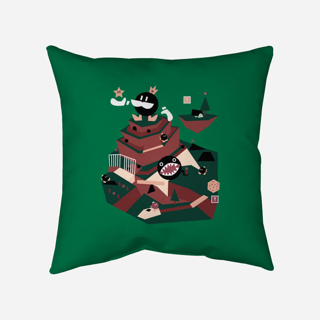 Big Bob-omb On The Summit-None-Removable Cover w Insert-Throw Pillow-Willdesiner