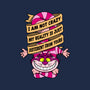 I Am Not Crazy-Womens-Fitted-Tee-drbutler