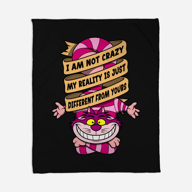 I Am Not Crazy-None-Fleece-Blanket-drbutler