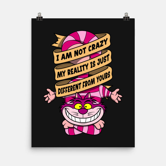I Am Not Crazy-None-Matte-Poster-drbutler