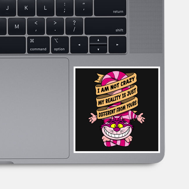 I Am Not Crazy-None-Glossy-Sticker-drbutler