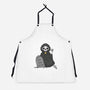 Here Lies My Luck-Unisex-Kitchen-Apron-OnlyColorsDesigns