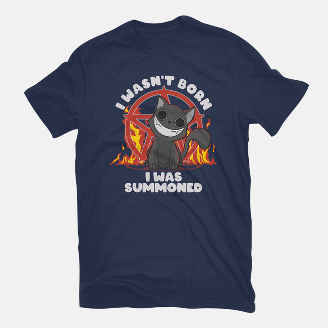 I Was Summoned-Womens-Fitted-Tee-Claudia