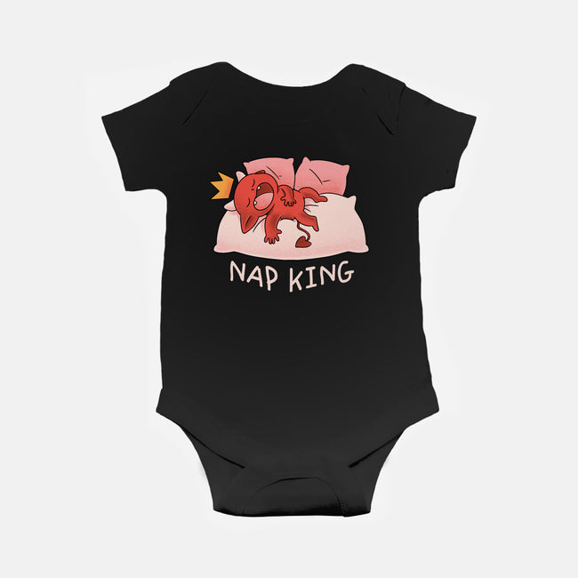 Nap King-Baby-Basic-Onesie-FunkVampire